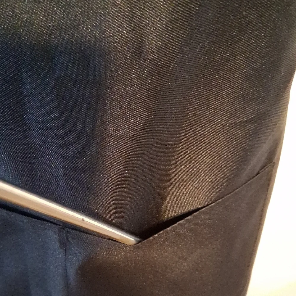 Simple Black Bib  Apron